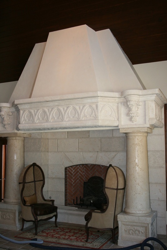 Fireplace Mantels - Monterey Bay Cast Stone